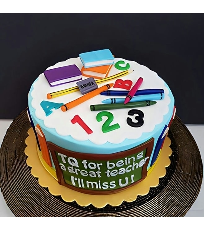 Great Teacher Cake, Back to School