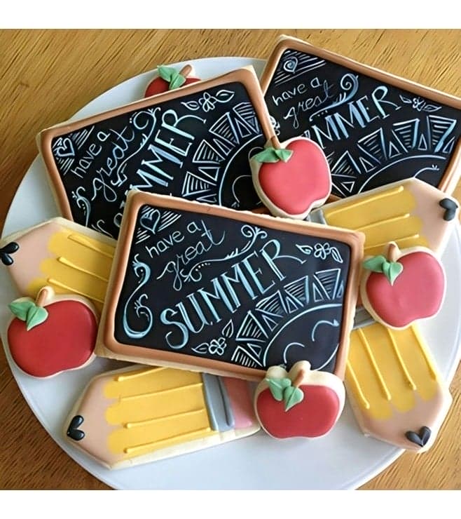 Chalboard Welcome Cookies, Back to School