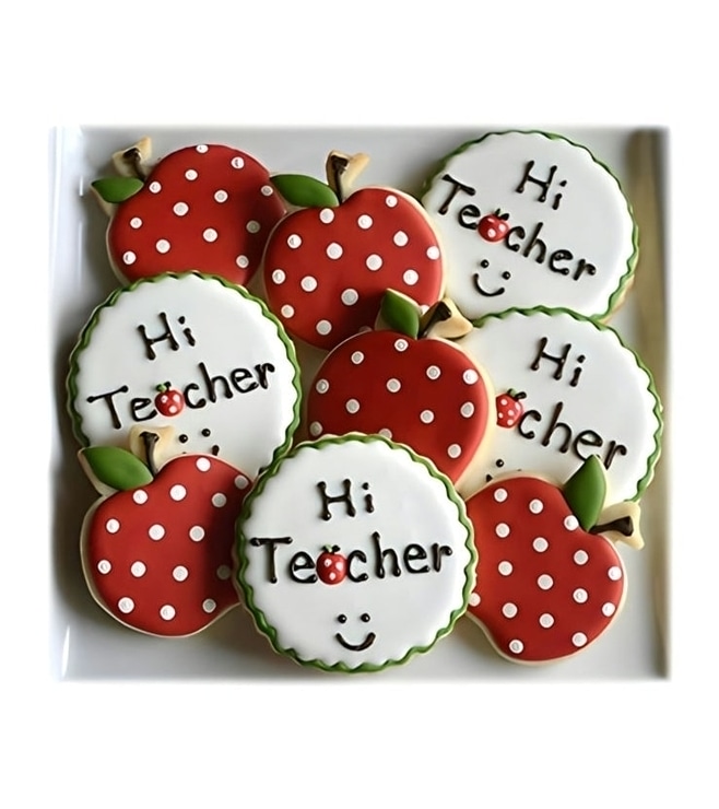 Hi Teacher Cookies