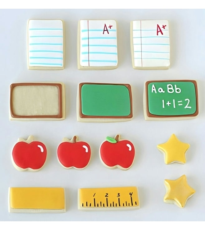 School Grades Cookies