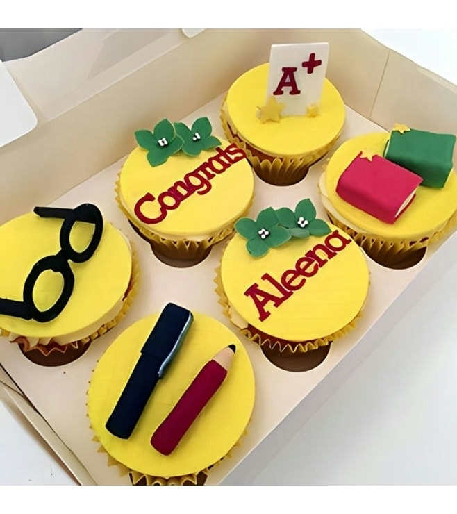 Excellent Grades Cupcakes, Back to School