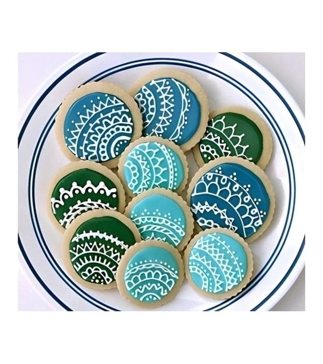 Diwali Ornament Cookies