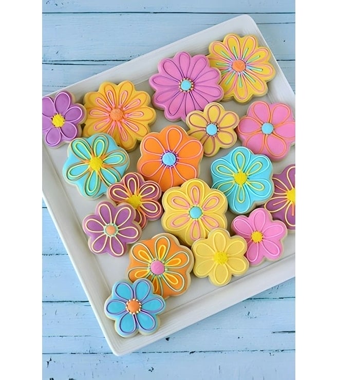 Wildflowers Diwali Cookies