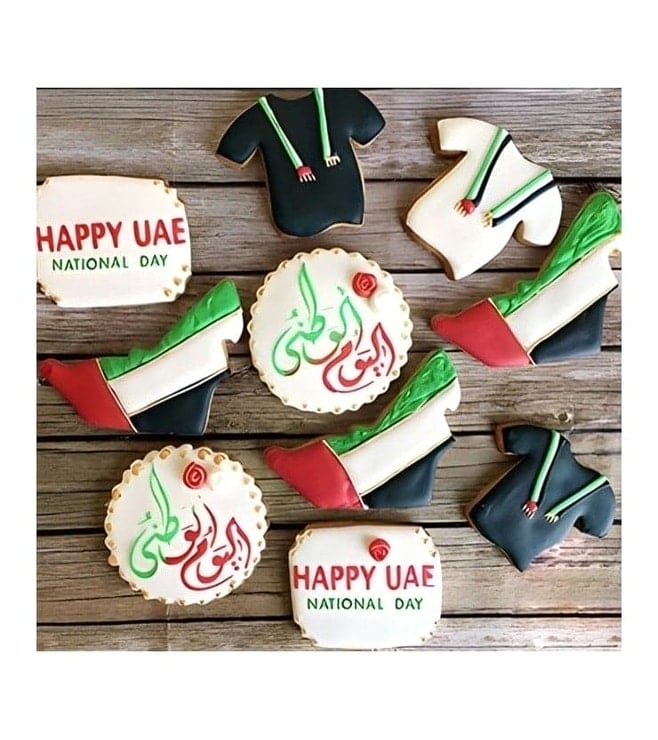 National Day Calligraphy Cookies, UAE National Day