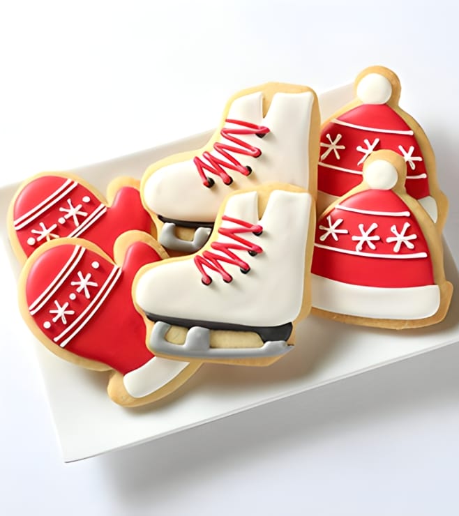 Winter Skating Cookies