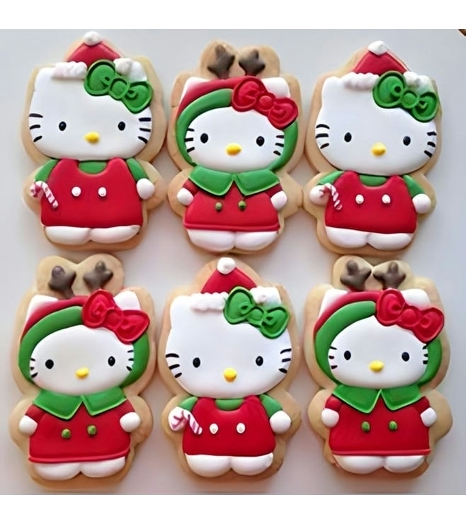 Hello Kitty Christmas Cookies