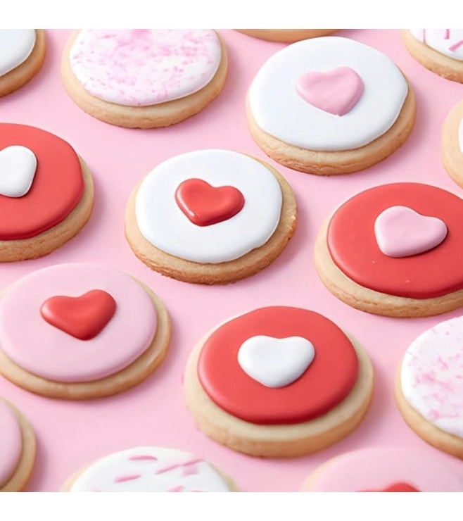 Adoring Heart Cookies