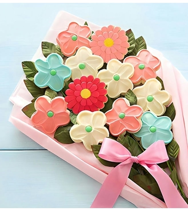 Mom's Day Cookies Bouquet