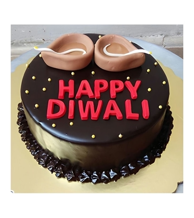 Lantern Pair Diwali Cake