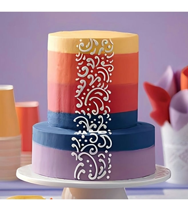 Diwali Splendor Cake