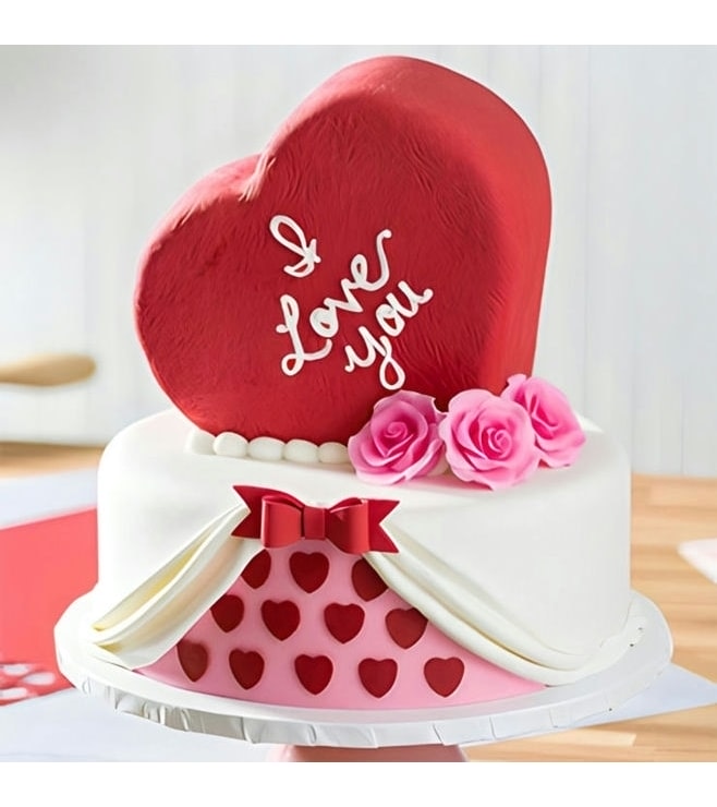 Darling 'I Love You' Cake