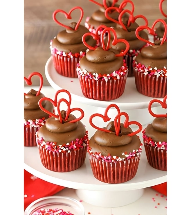 Love Addiction Dozen Cupcakes, Valentine's Day