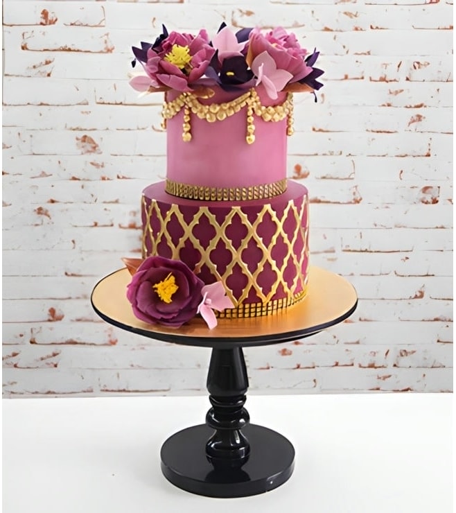 Spectacular Floral Eid Cake