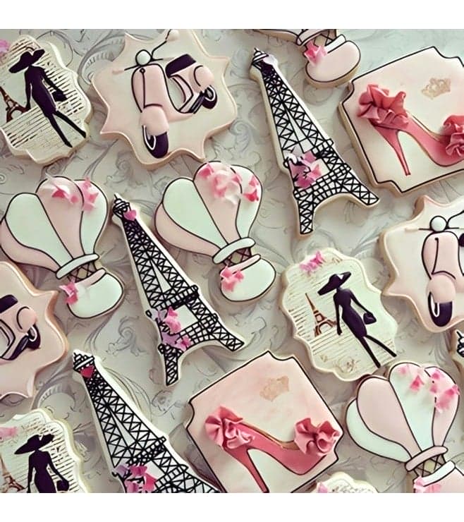 Romance In Paris Cookies
