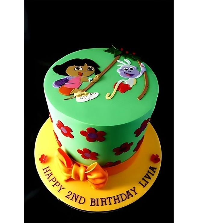 Dora the Explorer Jungle Adventure Cake, Dora Explorer Cakes