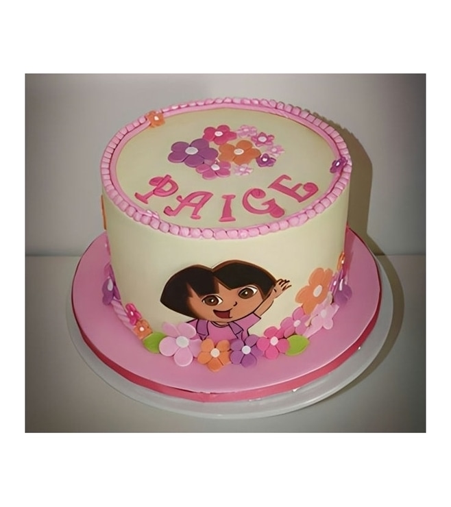 Dora the Explorer Hat Box Cake, Dora Explorer Cakes