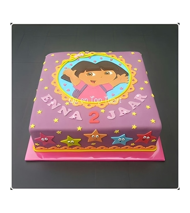 Dora the Explorer Classic Birthday Cake, Dora Explorer Cakes