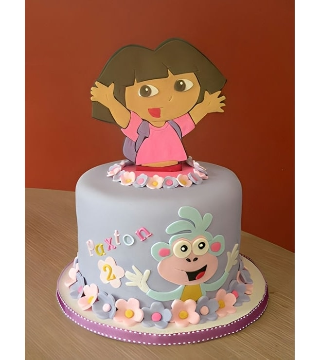 Dora the Explorer Pop-Out Birthday Cake