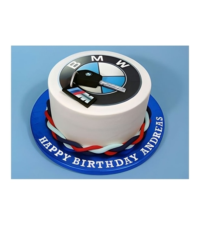 Ready to Drive BMW Cake, Car Cakes