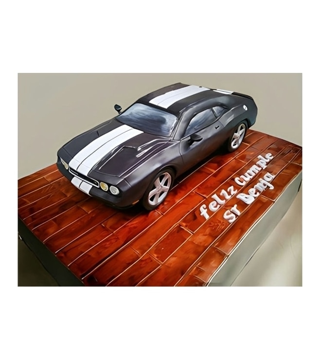 Muscle Car Showroom Cake, Car Cakes