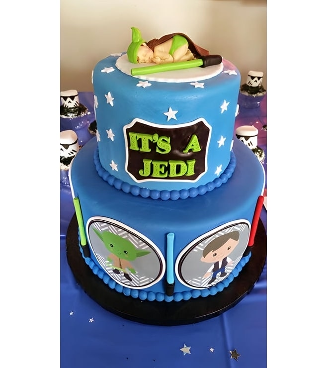 Napping Jedi Star Wars Birthday Cake, Star Wars Cakes