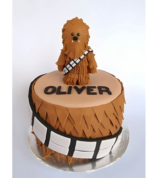 Baby Chewie Star Wars Birthday Cake, Star Wars Cakes