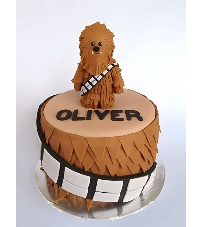 Baby Chewie Star Wars Birthday Cake