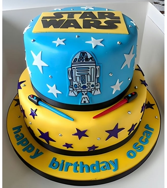 In A Galaxy Far Away Cake, Star Wars Cakes
