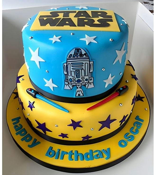 In A Galaxy Far Away Cake