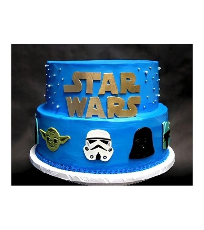 Faces of the Force: Star Wars Birthday Cake