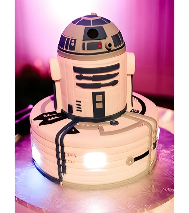 R2D2 Droid Birthday Cake, Star Wars Cakes