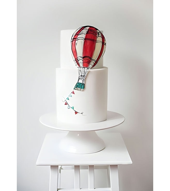 Up In The Air Love Cake, Engagement Cakes