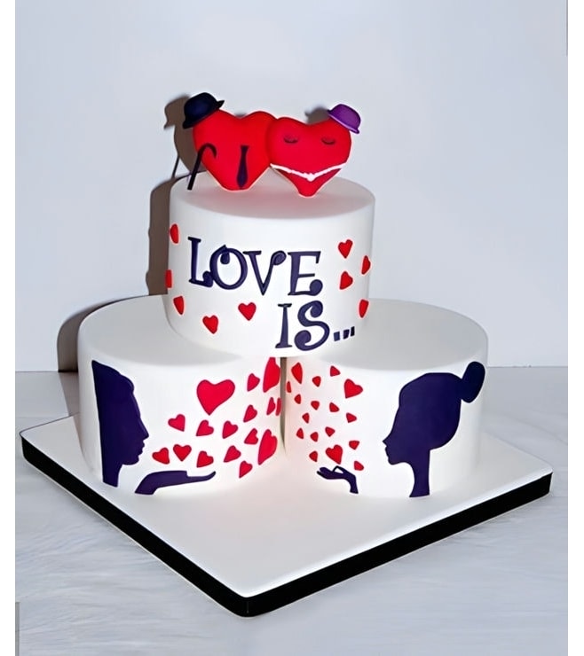 Love Is Eternal Cake, Engagement Cakes