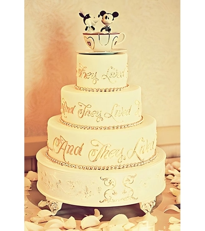Disney Happily Ever After Cake, Engagement Cakes