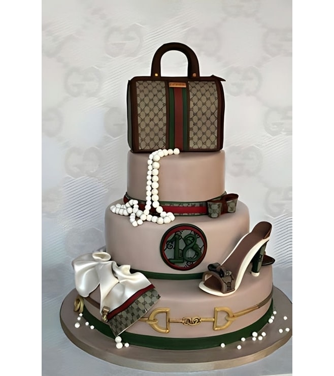 Time To Accessorize Bridal Shower Cake, Bridal Shower Cakes