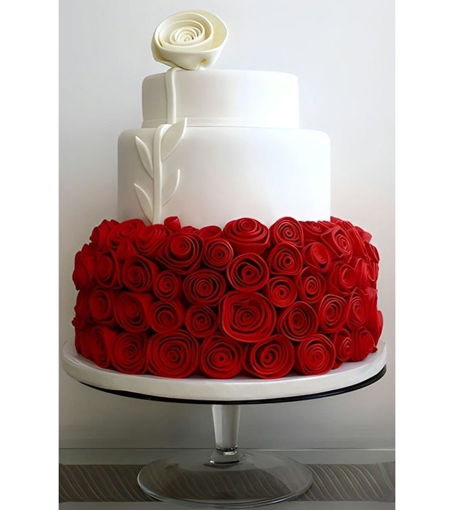 Bed of Roses  Cake