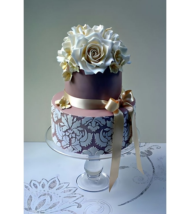 Blue Blossom Wedding Cake, Women