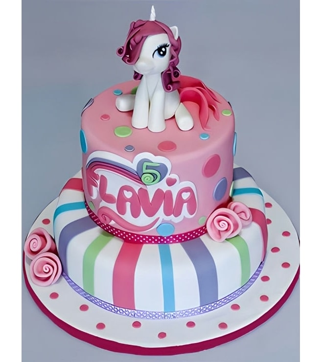MLP Color Pop Cake, Little Pony Cakes