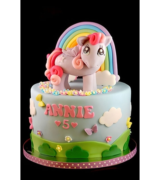 MLP Butterfly Fields Cake, Little Pony Cakes