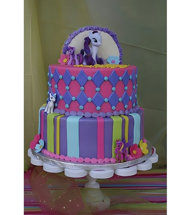 Rarity's Boutique MLP Cake