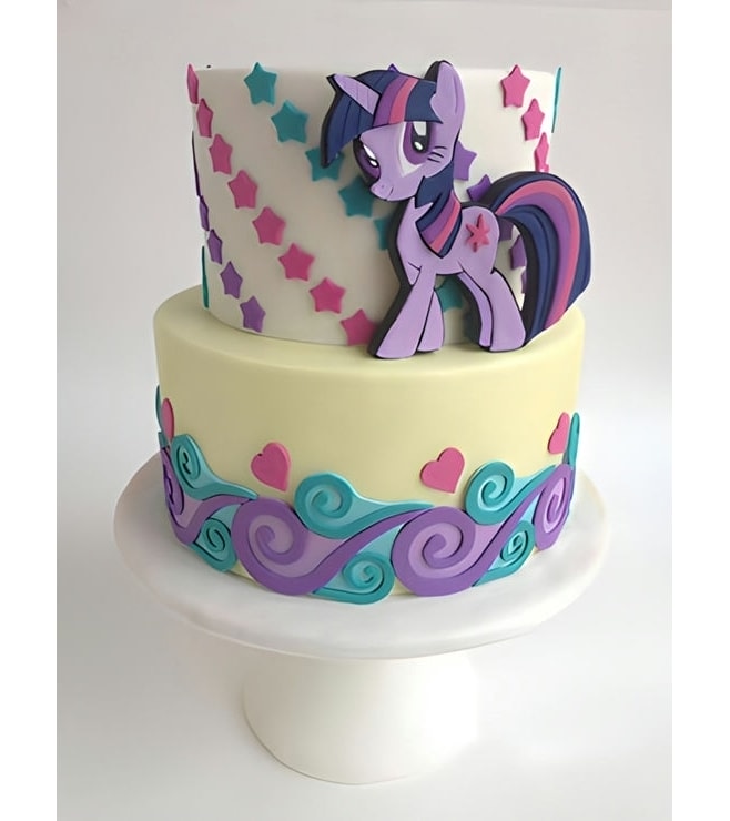 Princess Twilight Sparkle MLP Cake, Little Pony Cakes