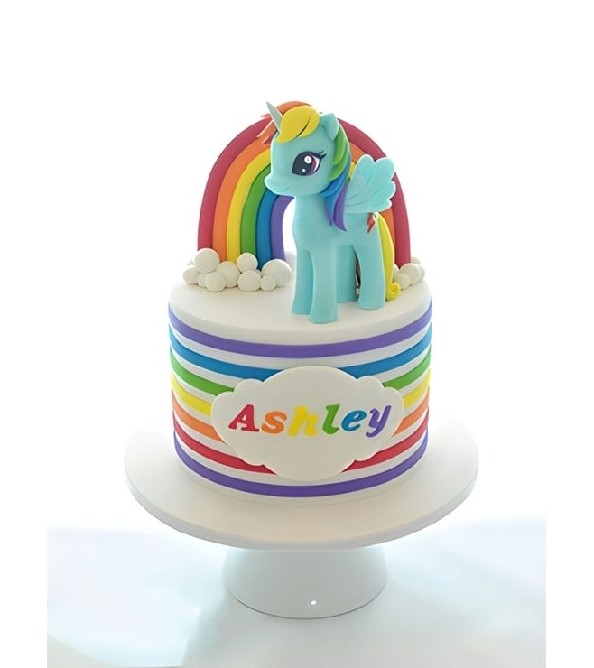 Rainbow Dash Sonic Rainbow Cake