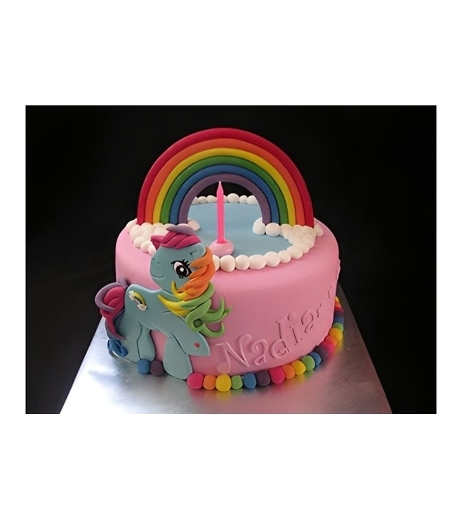 Rainbow Dash Soaring High Cake