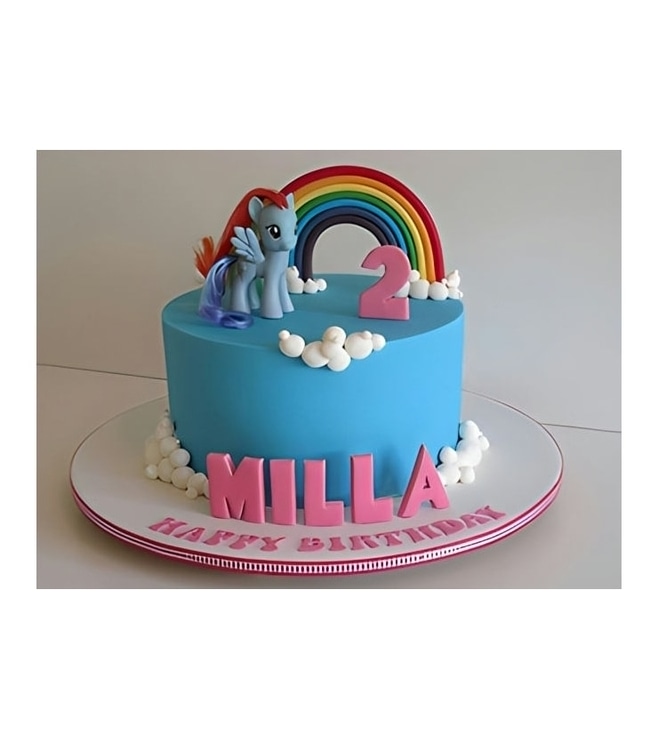 Rainbow Dash Flying High Cake, Little Pony Cakes