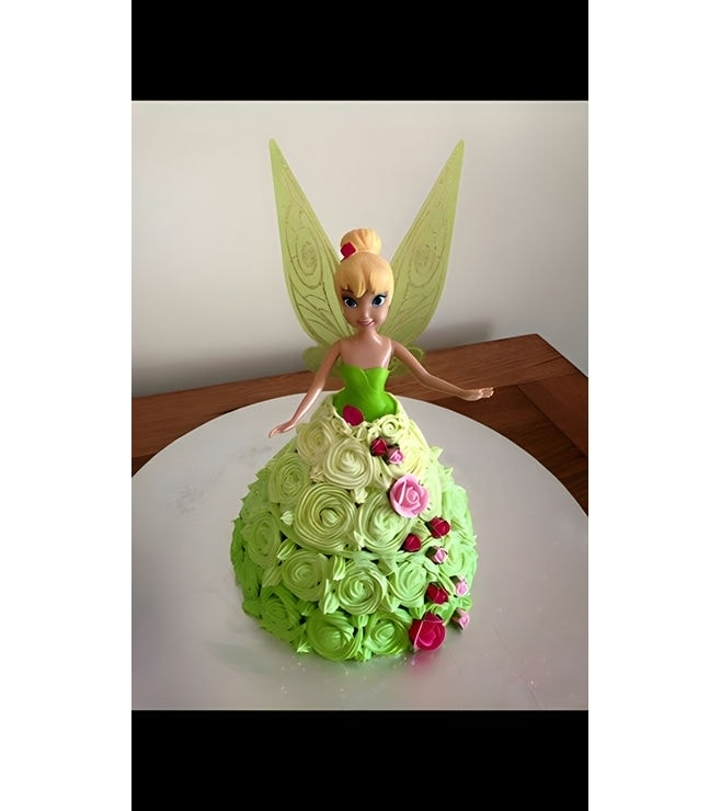 Tinkerbell Flower Dress Cake