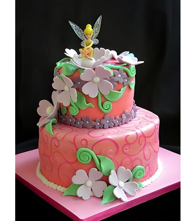 Tinkerbell Morning Glory Cake