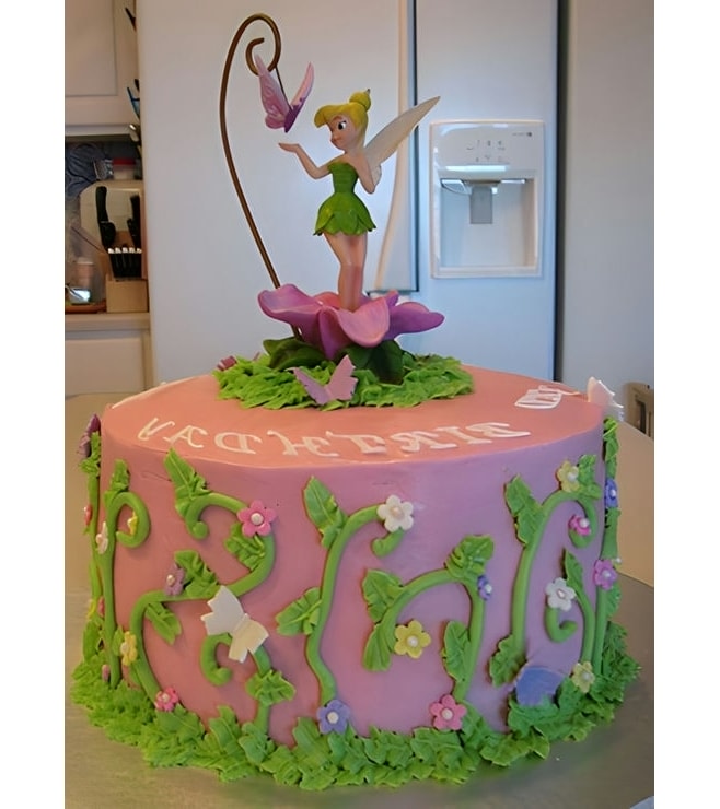 Tinkerbell Mystic Garden Cake