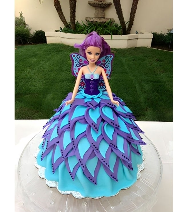 Blue Fairy Blossom Cake, Fairy Cakes