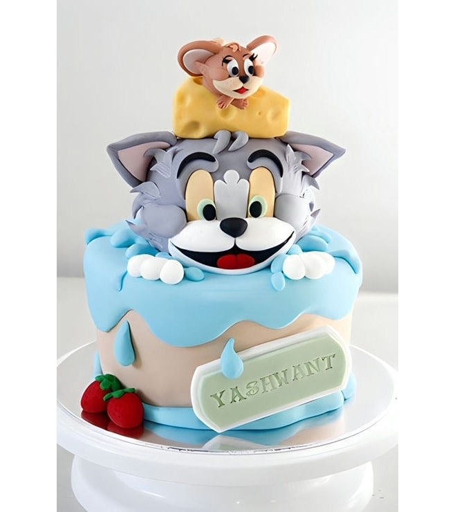 Tom and Jerry  Washtub Cake, Cat Cakes