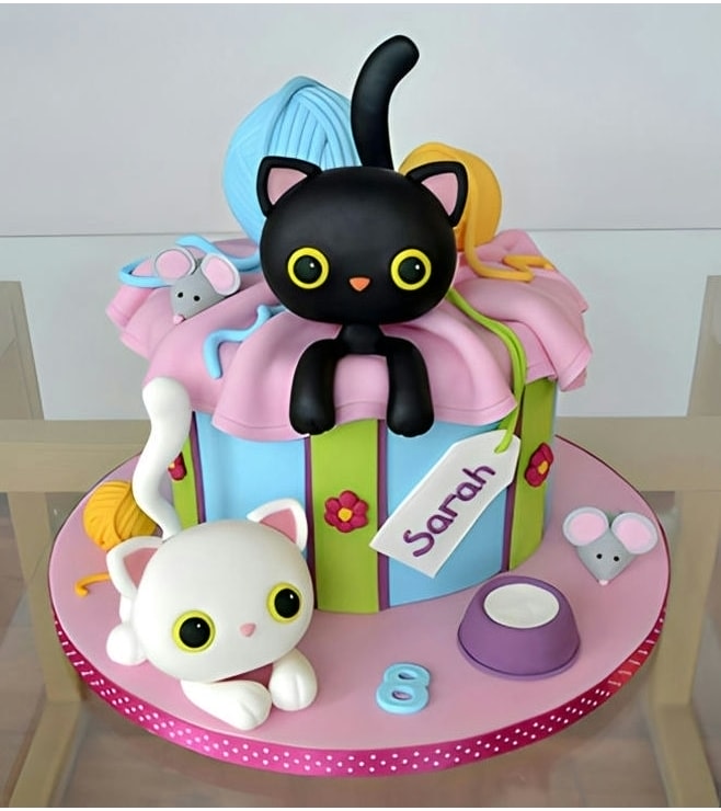 Posh Kitty Cake